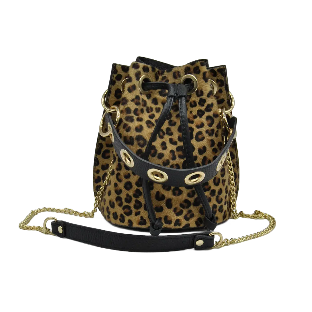 PATTY - ANIMALIER GHEPARDO BEIGE/NERO - Marie Louise Bag Saldi