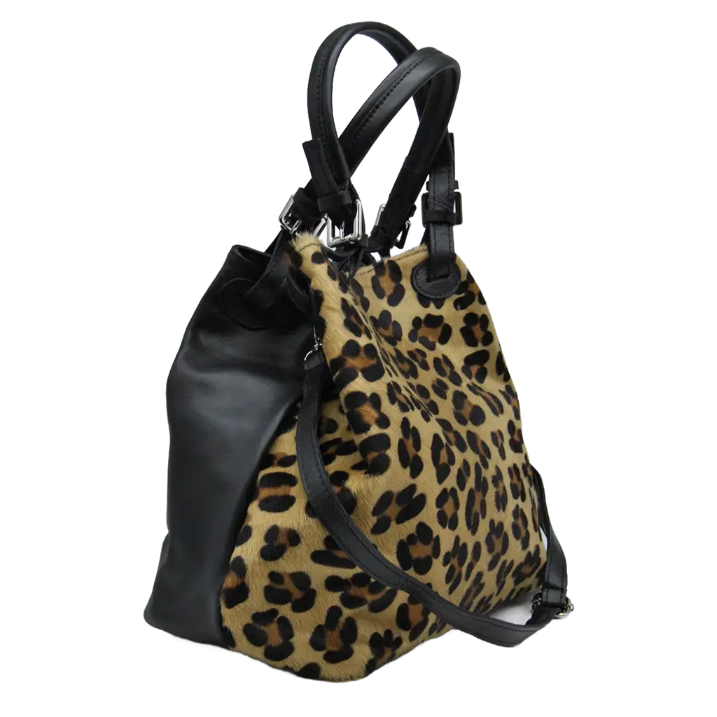 DALY - NERO/MACCHIA LEOPARDO  Saldi