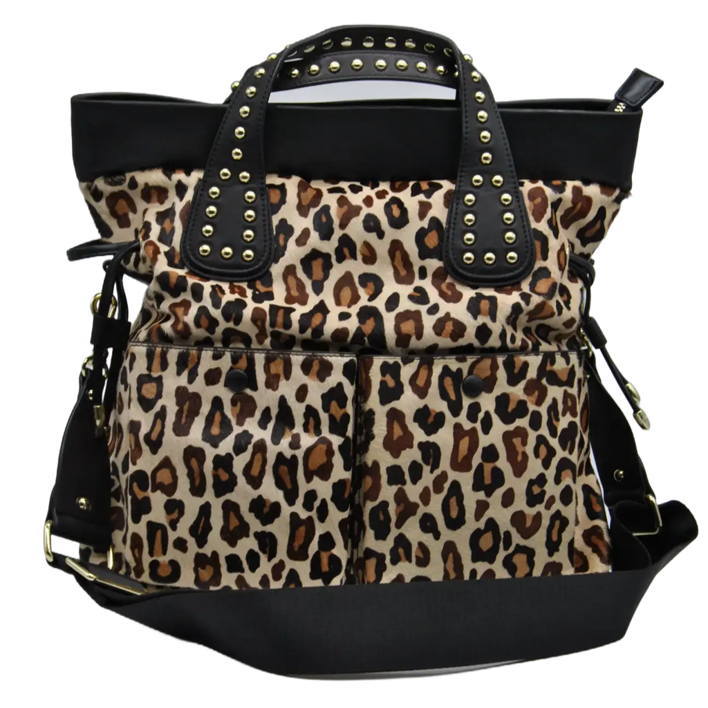 DOMENICA - NERO/ANIMALIER GHEPARDO  Saldi