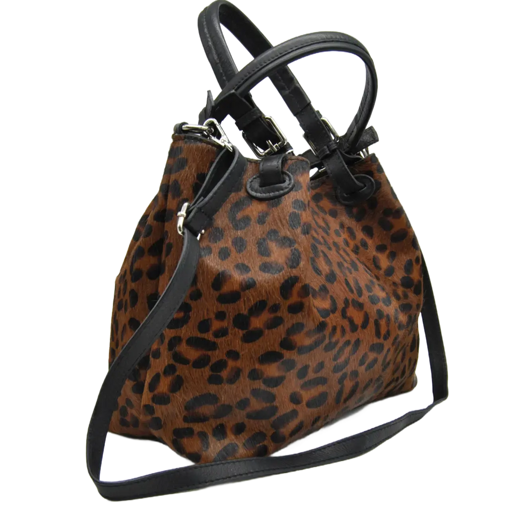 MARCELLA - ANIMALIER/LEOPARDO MORO - Marie Louise Bag Saldi