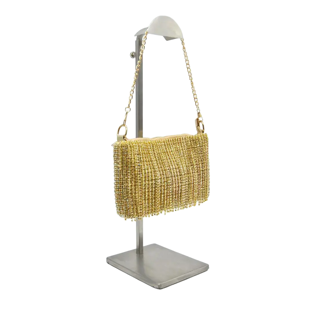 MICHELLE - STRASS ORO - Marie Louise Bag 