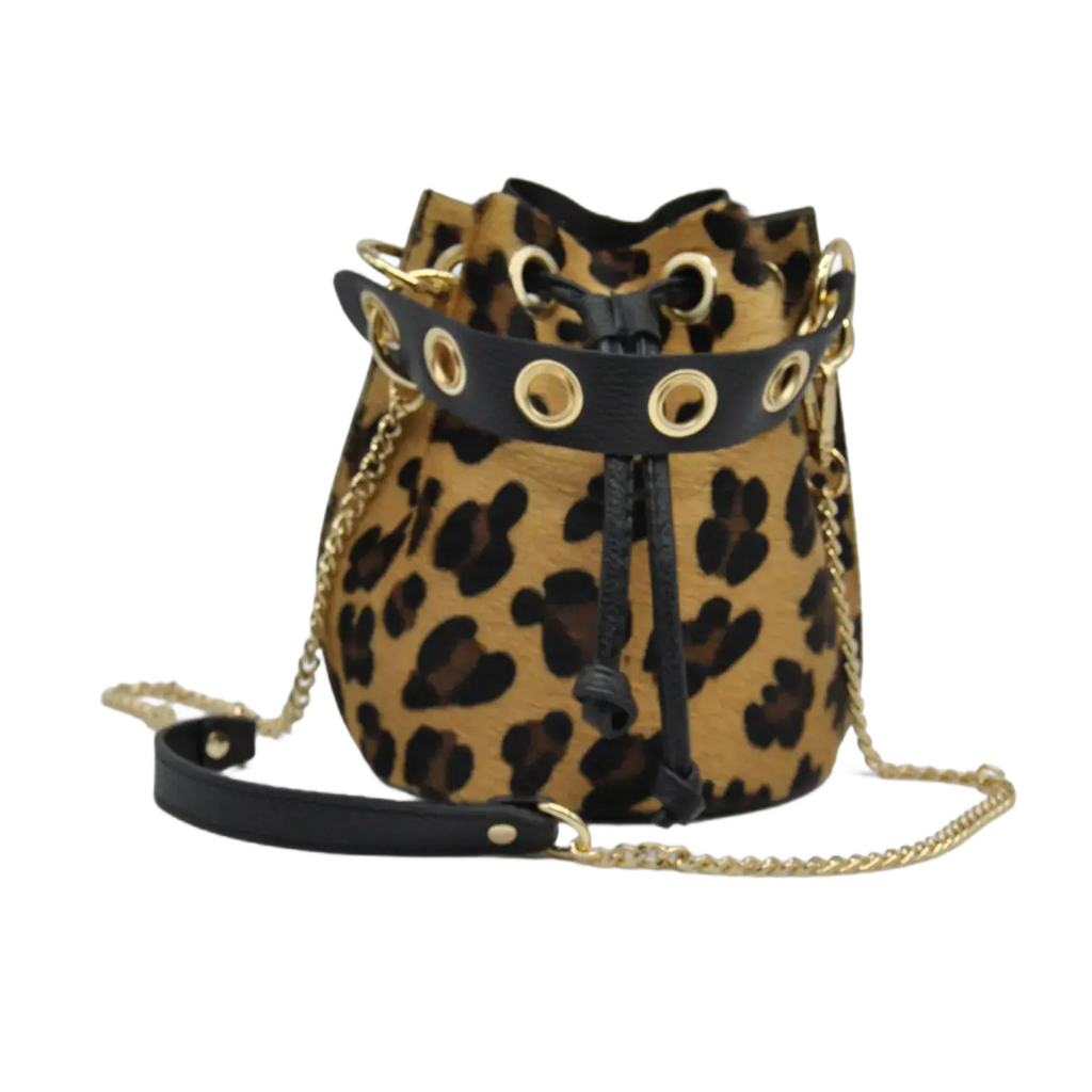 PATTY - ANIMALIER LEOPARDO BEIGE/NERO - Marie Louise Bag Saldi