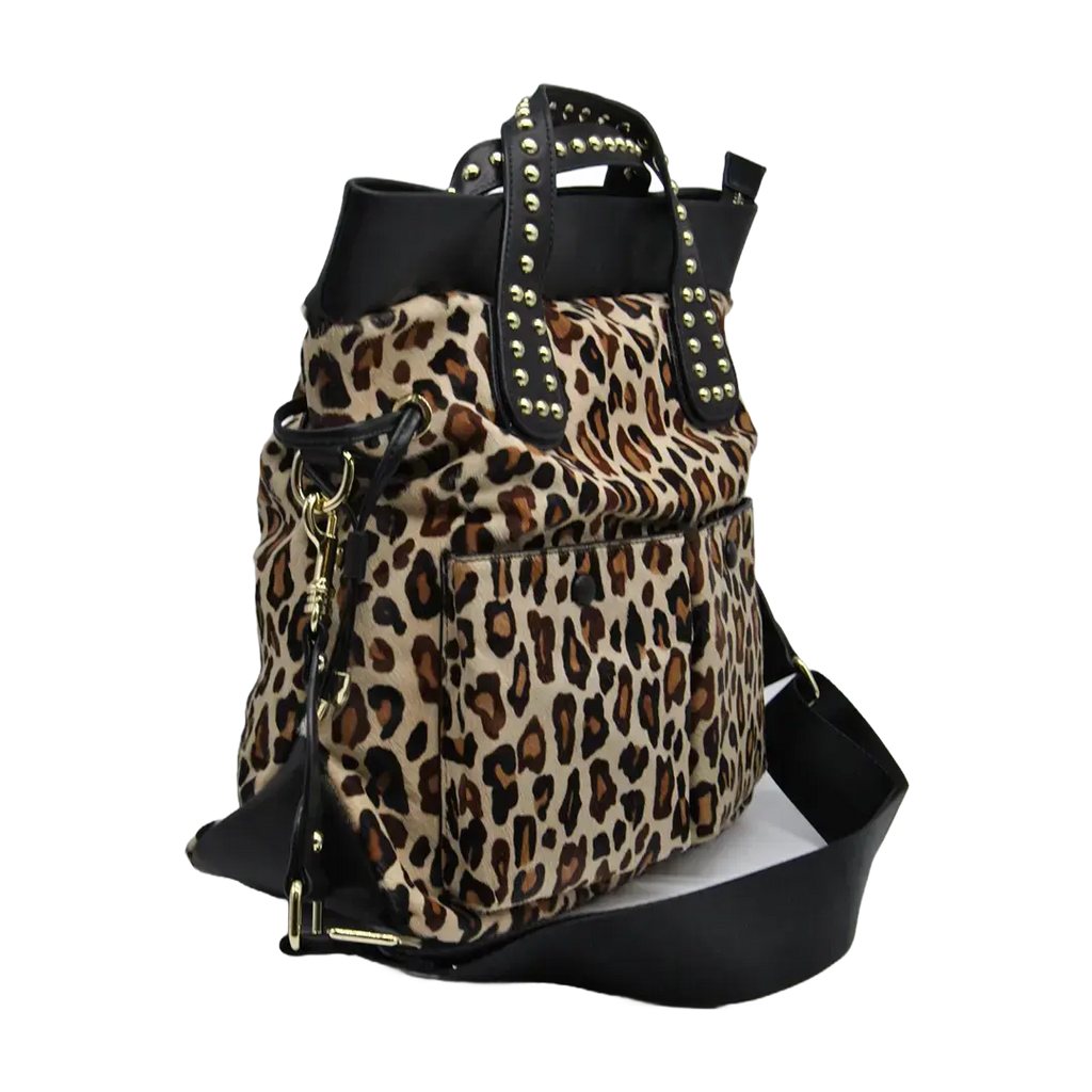 DOMENICA - NERO/ANIMALIER GHEPARDO  Saldi