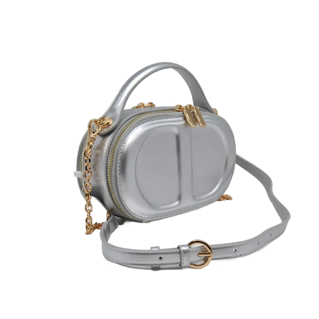 ALESSANDRA - SILVER Marie Louise Bag